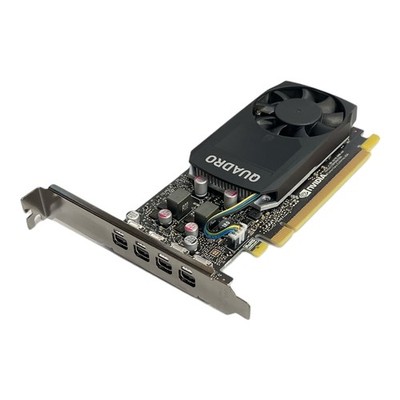 NVIDIA Quadro P1000 4GB PCI-E (x16) 3.0 4x Mini-Displayport