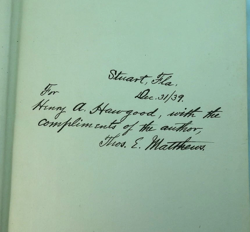 General James Robertson: Father of Tennessee. Matthews SIGNED First Edition 1934 - Image 4 of 4