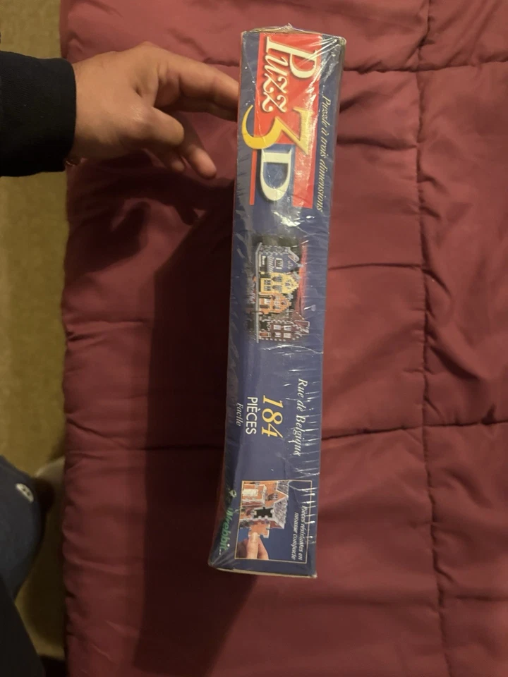 Puzz 3D A Street in Belgium By Wrebbit NIB 184 Pieces SEALED Gift Puzzle Adult - Image 4 of 4