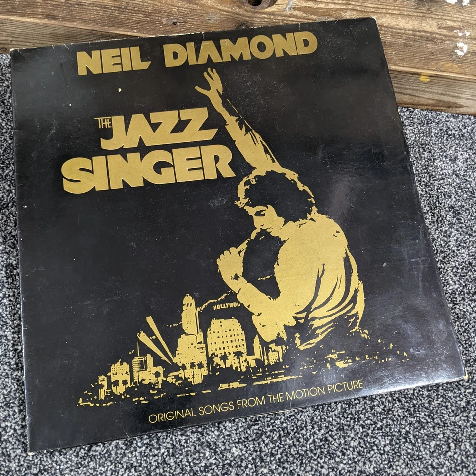 Neil Diamond Vinyl Album Bundle ~ Jazz Singer / On The Way To The Sky ~ Vintage - Image 2 of 4