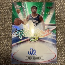 Derik Queen 2025 Topps Chrome Future Stars #28/99 Auto Rookie