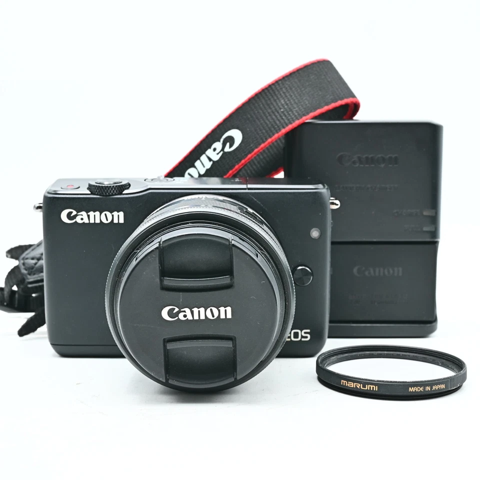 Canon EOS M10 18.0MP Digital Camera w/ 15-45mm Lens [Exc+3 / Read] - Image 1 of 4