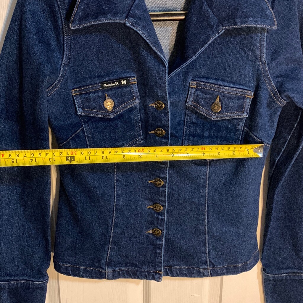 Frankie B Denim Women’s Jacket Size M Gem