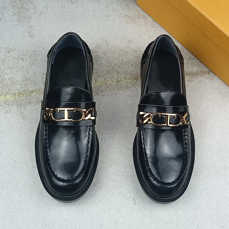 TOD’S Scarpe mocassini donna Tod's in pelle con suola spessa che aumenta altezza