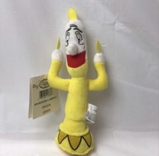 Disney Store Beauty and the Beast Lumiere Candlestick Bean Bag Plush 8 Vintage
