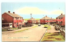 S04-3440, SITWELL STREE EASTATE, ECKINGTON, ANTIQUE POSTCARD