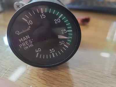 United Instruments Manifold Pressure Indicator P/N: 6411
