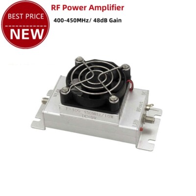 400MHz-450MHz 10W RF Power Amplifier RF Power Amp with 48dB Gain