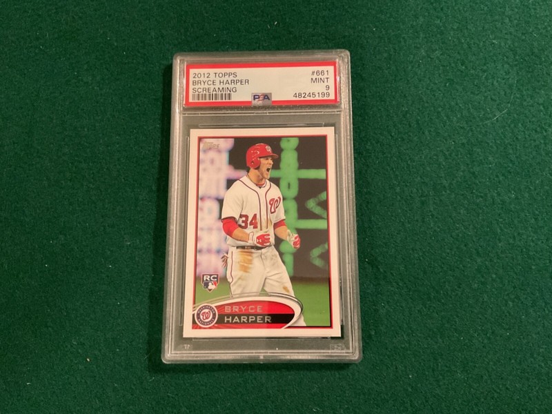 2012 Topps Bryce Harper RC #661 PSA9 Mint