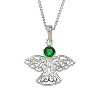 Celtic Birthstone Angel May - Emerald - 9037 Celtic Birthstone Angel May - Emerald - 9037