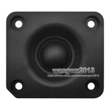 1x 4ohm 4  25W Silk Film Tweeter Audio Treble Speaker Stereo Loudspeaker 58x51mm