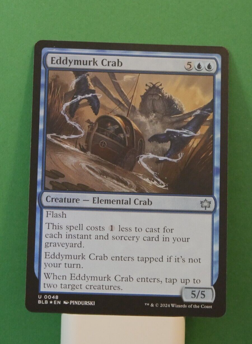 MTG BLB: Eddymurk Crab (Creature) Bloomburrow Regular Uncommon