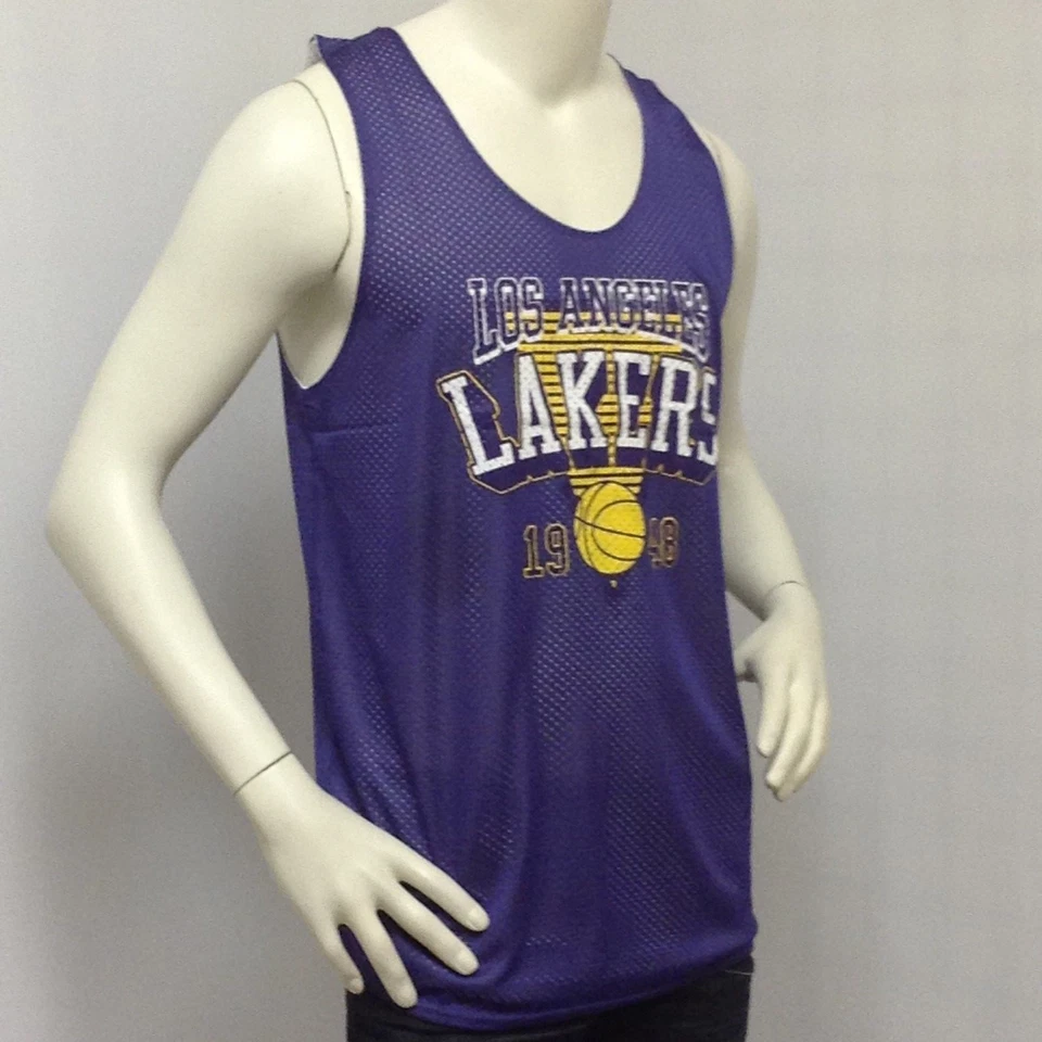 Мужская майка-LOS ANGELES LAKERS-1948-Hardwood Classics-NBA-Баскетбол-Игра. - Изображение 2 из 3