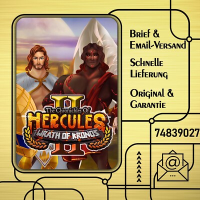 The Chronicles of Hercules 2 - Wrath of Kronos - PC / Windows - Deutsche Version