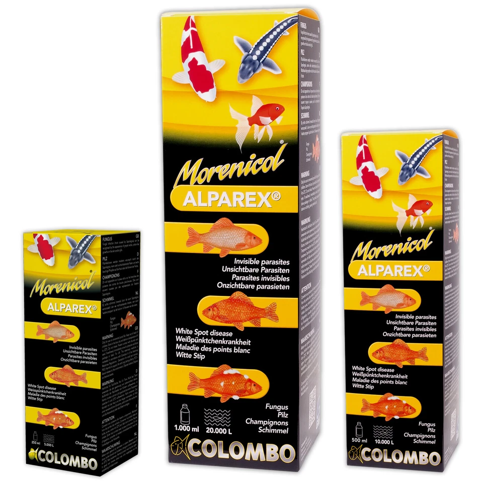 Colombo Alparex Anti-Parasite Whitespot Fish Pond Water Treatment White Spot
