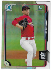 2015 Bowman Chrome Refractor #BCP31 Jimmy Reed FB St. Louis Cardinals
