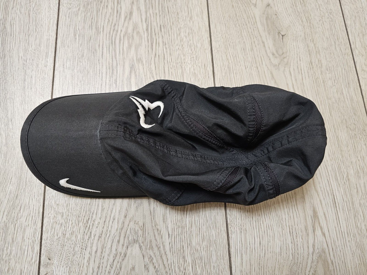 NIKE RAFAEL NADAL CAP HAT BLACK CAP TENNIS TRAINING HAT CAP | eBay