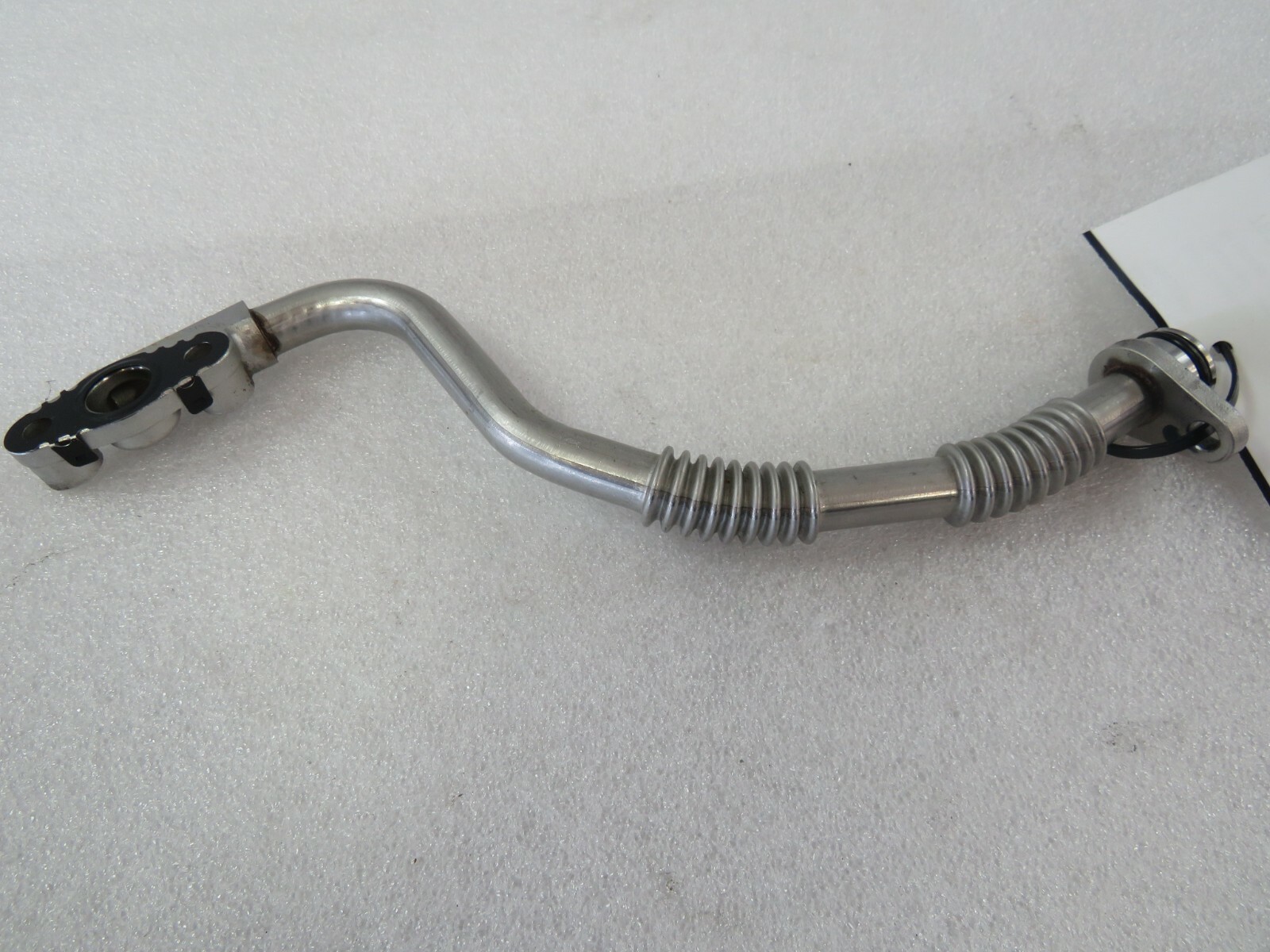 Ferrari California T, RH, Right, Turbo Oil Return Hose, Pipe, Used, P/N 297864