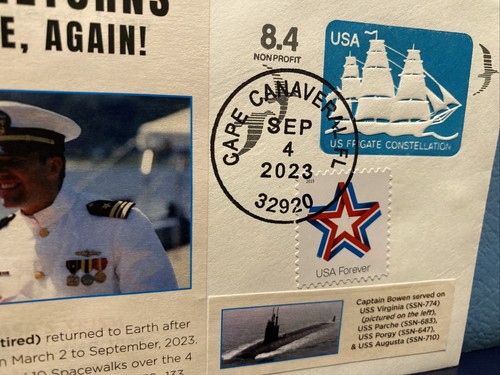 SUBMARINER STEPHEN G BOWEN( CAPTAIN, RETIRED) RETURNS FROM SPACE , AGAIN ! 2023 - Picture 3 of 7
