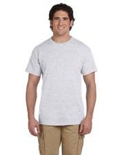 5 Pack Of Hanes 5170 Unisex USA Grown Cotton/Poly Tee Ecosmart Stylish T-Shirt