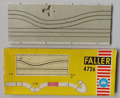 Faller AMS 4726 --  Engstelle in OVP, 60er Jahre Spielzeug #DEZ3165