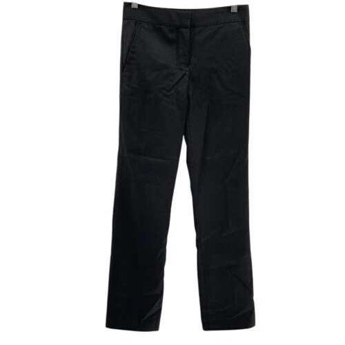 Tory Burch Vestito Pantalone Gamba Dritta Donna Taglia 0 Nero