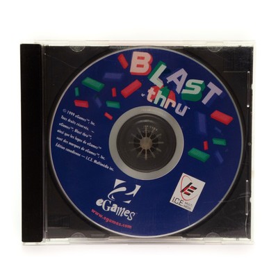 PC Game Blast Thru 40 CD-ROM 1998 Windows 95/98 Disk Only
