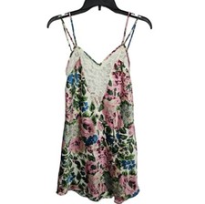 Vintage Victoria  s Secret Gold Label slip dress Floral lace chemise