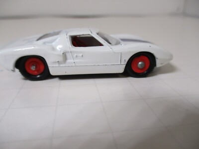MATCHBOX No. 41c 1965 FORD GT RESTORED-MODIFIED RARE WHITE/BPT/RED