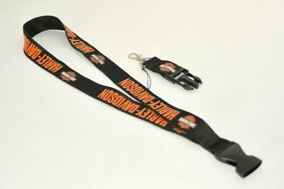 ACCESSORICUSTOM LANYARD HARLEY DAVIDSON LACCETTO PORTA BADGE CHIAVI PORTACHIAVI CELLULARE BIKER