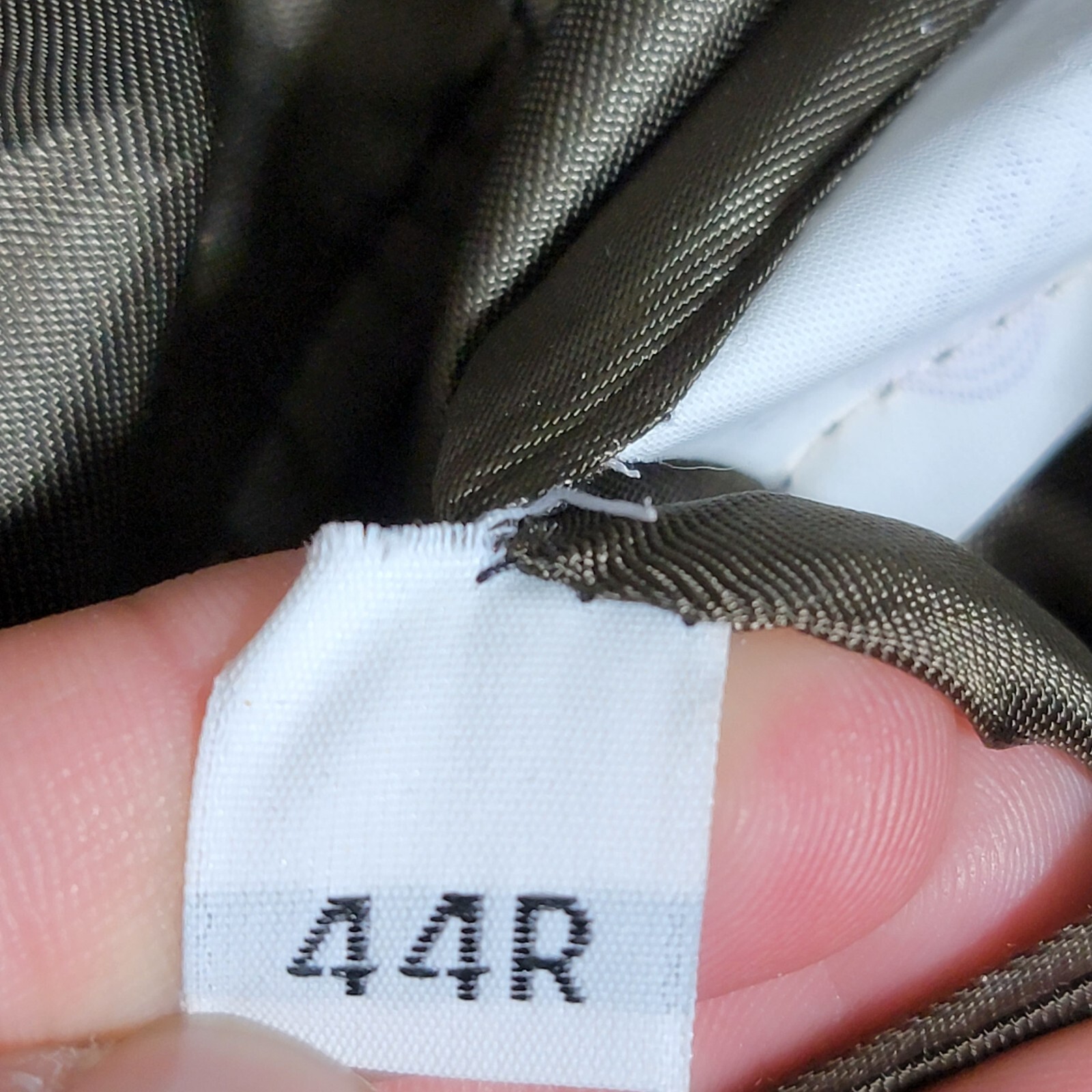 VTG Tommy Hilfiger Tweed Sport Coat Blazer Three Button Houndstooth Wool Sz 44R thumbnail 21