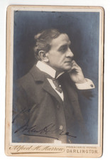 John Hare (1844-1921) Signed Photo  / Autographed English Actor
