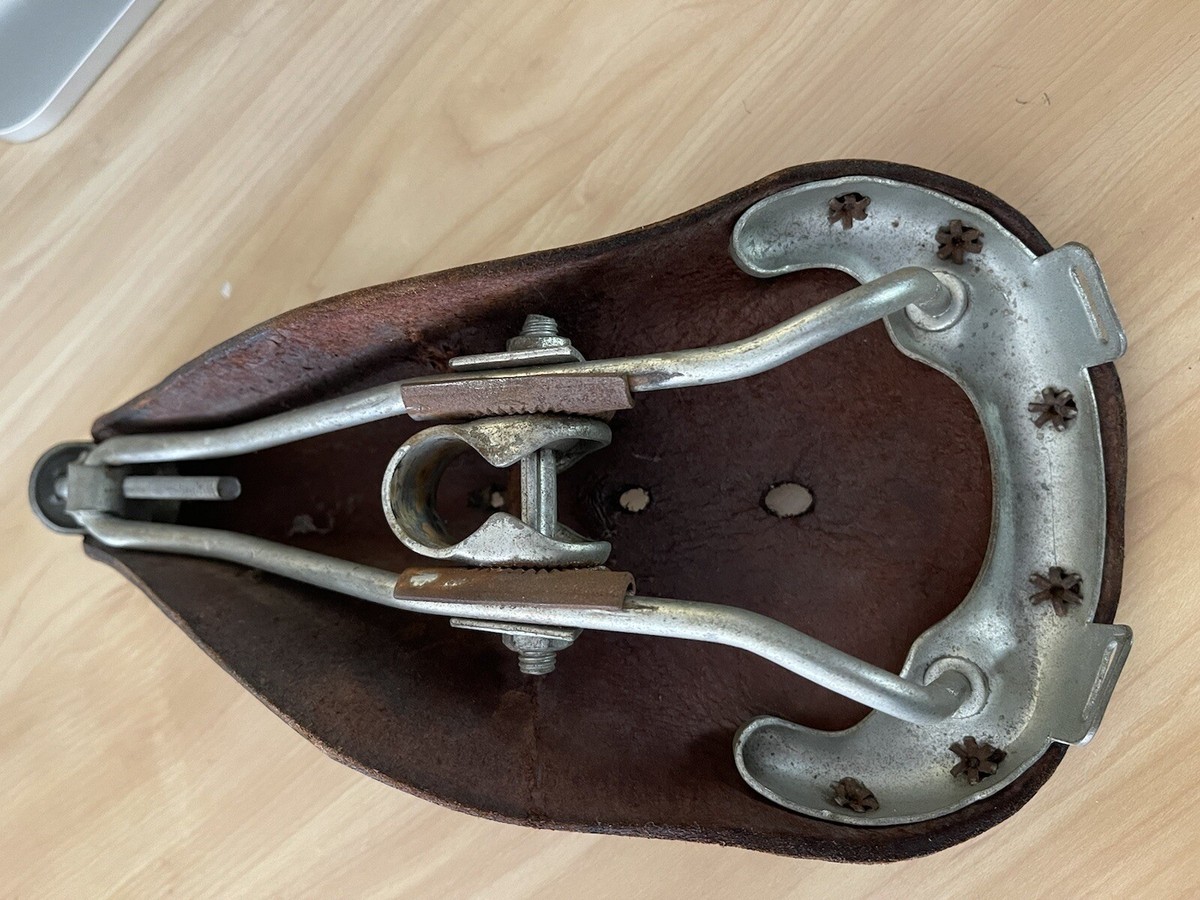 Selle cuir velo - Équipements vélos