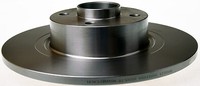 Denckermann 2X Bremsscheiben Hinten Voll FüR Renault ScéNic II Megane JM0 1