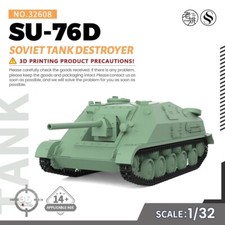 SSMODEL SS32608 1/32 Military Model Kit Soviet SU-76D Tank Destroyer