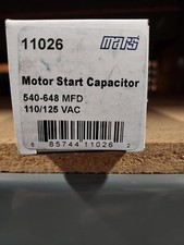 Motor Start Capacitor 540-648 MFD 110/125 VAC NIB