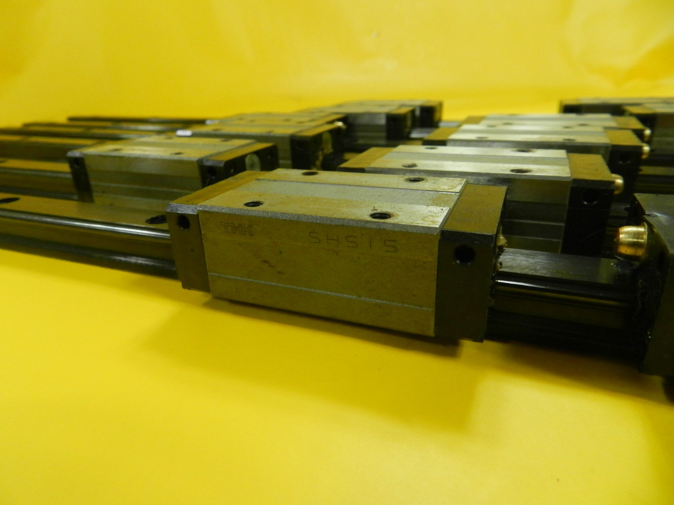 [Used] THK / SHS15 / LM GUIDE, Rail Length:1250mm, 2Block, 1pcs | eBay