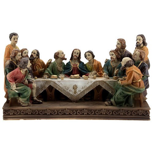 Last Supper statue Made in Italy