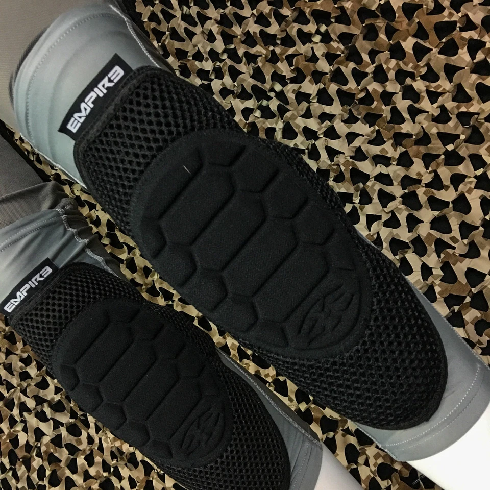 NEW Empire Paintball 2015 NeoSkin Knee Pads Protection - Black/Grey - Youth - Image 3 of 4