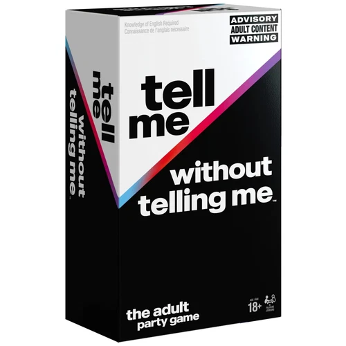 Tell Me Without Telling Me ADULT Party Game CHARADES Fast Ship