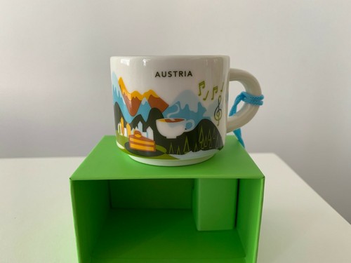Starbucks Austria You Are Here Collection Mug 59ml Limited Edition - 第 2/3 張圖片