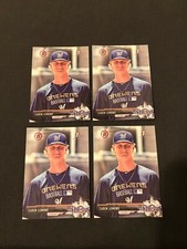 2017 Bowman Draft Caden Lemons 1st Bowman Prospect (BD-66) - Lot of 4x