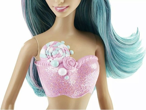 Barbie Dreamtopia Sirena Muñeca Rosa Etiqueta DHM46 - Imagen 3 de 11