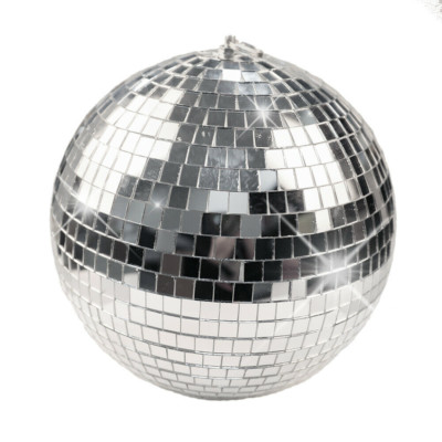 10'' Large Mirror Glass Disco Ball Large DJ Dance Home Party Bands Club Stage