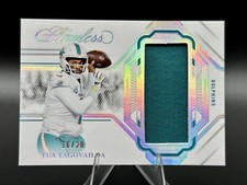 2023 Flawless Tua Tagovailoa Patches Holo Silver /20 #P-TTA Dolphins