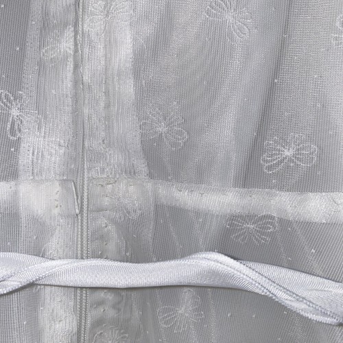 Kommunionkleid 146 Vintage Lang Mit Schleifen Und Pünktchen Wunderschön - Bild 9 von 9