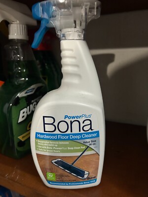 New Bona Power Plus Hardwood Floor Deep Cleaner Spray 36 oz WM850059001