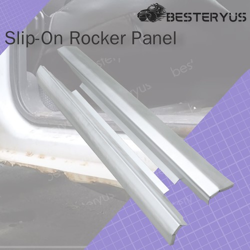 SlipOn Rocker Panel Left & Right Side For 9618 Chevy Van GMC Express