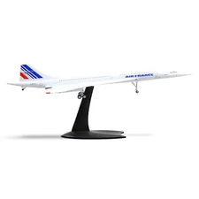 1:200 Scale Die-cast Metal Concorde Airplane - Air France Edition