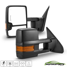 For Toyota Tundra 2007-2017 Power Heated Towing Mirrors Pair+Turn Signal+Blind